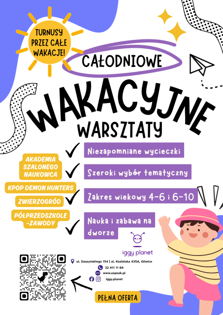 Warszataty dla dzieci 6-10 lat Zwierzogród