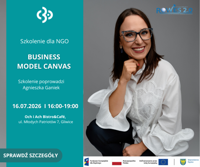 Szkolenie dla NGO: Business Model Canvas I 16 lipca | 16:00-19:00