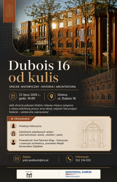 Dubois 16 od kulis - historia, architektura 
