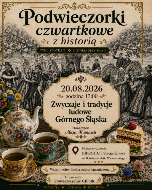 Podwieczorki czwartkowe z historią - spotkanie pierwsze