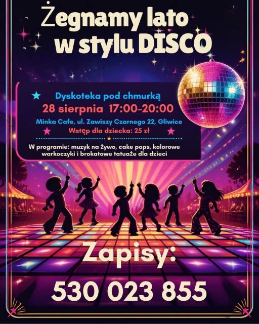 Dyskoteka pod chmurką- pożegnanie lata