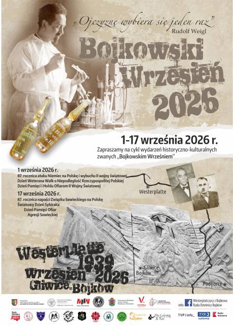 Bojkowski Wrzesień - Pokaz filmu pt. „Weigl - zwyciężyć tyfus” 