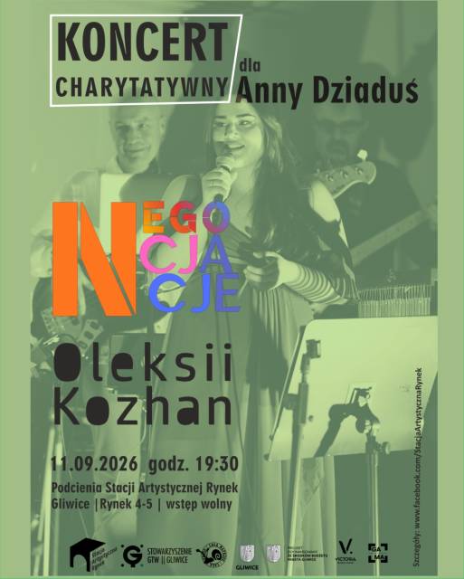 NEGOCJAJCE | OLEKSII KOZHAN koncert charytatywny