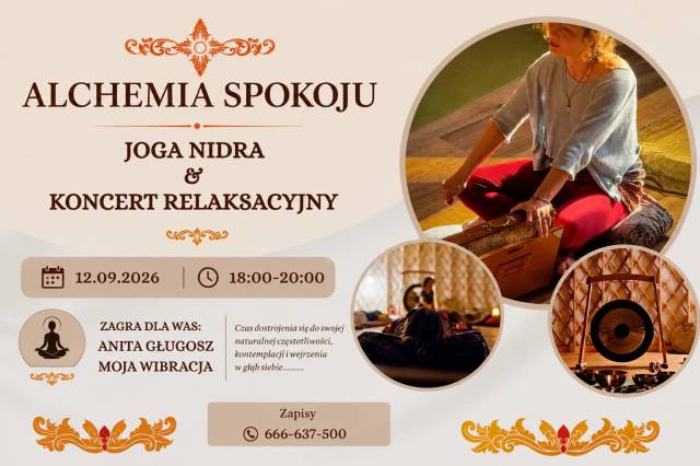 Koncert reksacyjny z Joga Nidrą