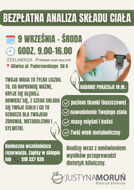 Bezpłatna analiza składu ciała I GBO 2026