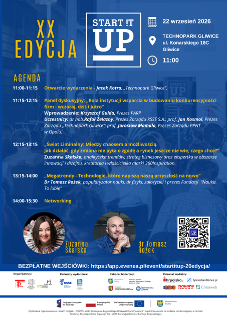 XX Edycja Start It Up Gliwice