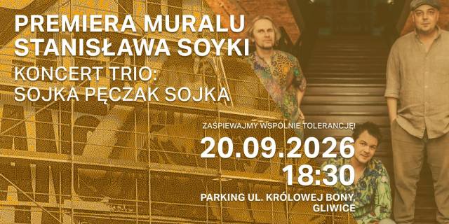 Premiera muralu Stanisława Soyki