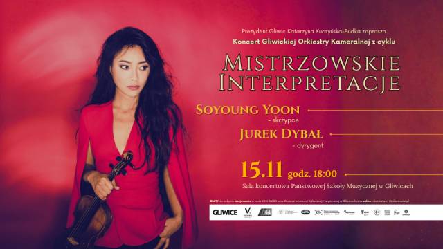 Gwiazda światowej wiolinistyki Soyoung Yoon w Gliwicach