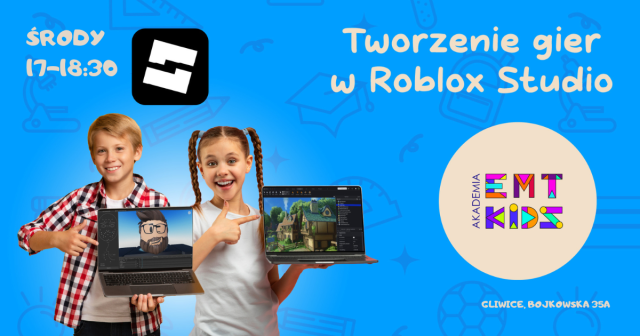 Zajęcia dla dzieci tworzenie i programowanie w Roblox Studio