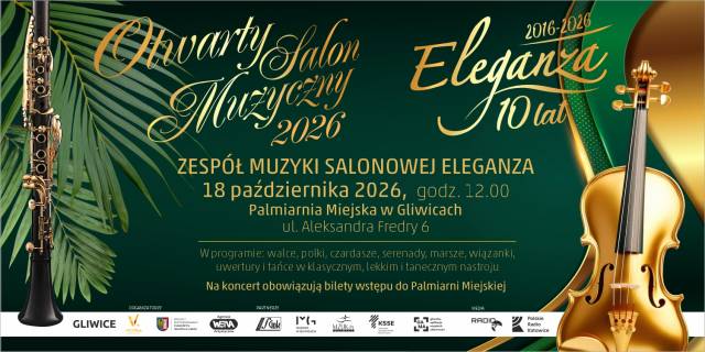 Otwarty Salon Muzyczny | Koncert Zespołu Muzyki Salonowej Eleganza