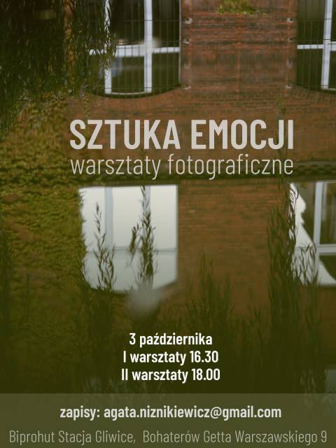 warsztaty fotograficzne "Sztuka Emocji"