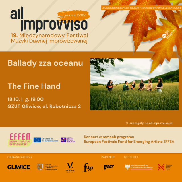 Festiwal All'Improvviso - Ballady zza oceanu