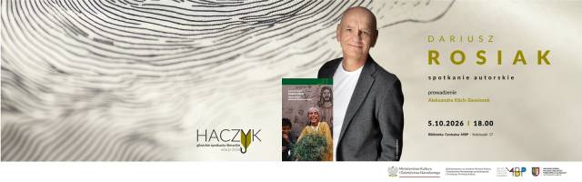 Haczyk 2026 — Dariusz Rosiak — Spotkanie autorskie
