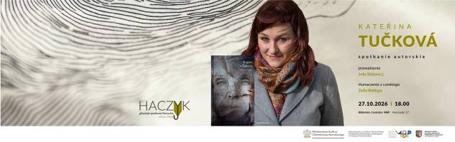 Haczyk 2026 — Kateřina Tučkova — Spotkanie autorskie