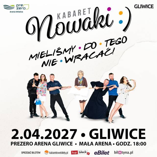 Kabaret Nowaki  „Mieliśmy do tego nie wracać !”