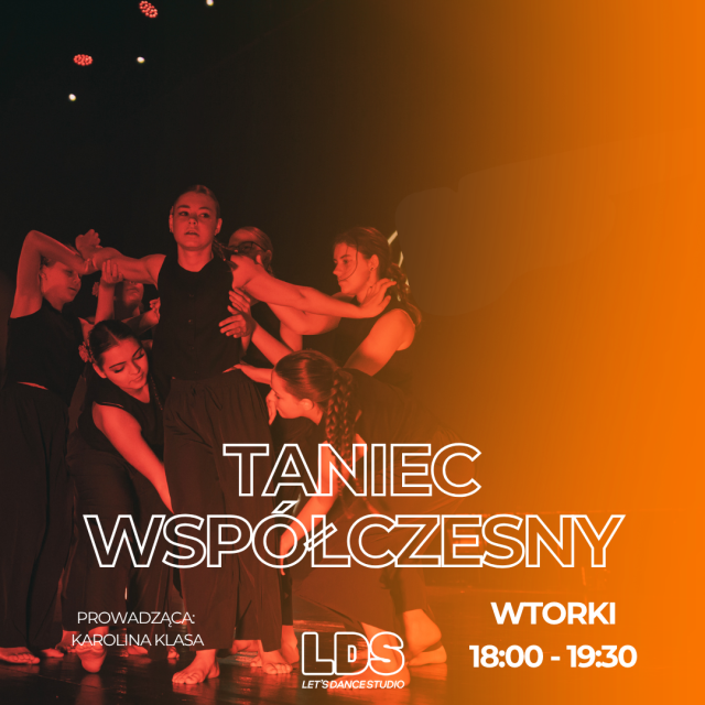 TANIEC WSPÓŁCZESNY 8-11 Lat - wtorki