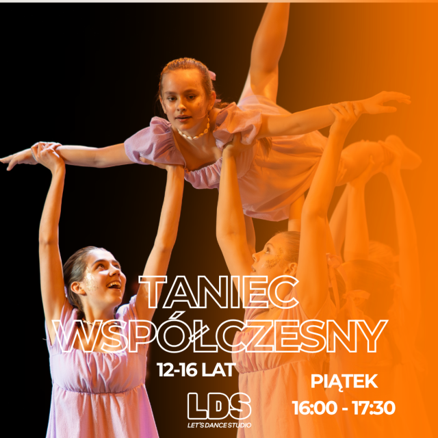 TANIEC WSPÓŁCZESNY 12-16 LAT - Piątki
