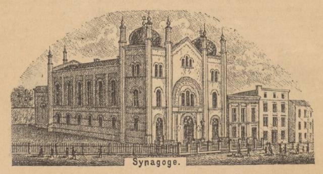 Miejsce po dawnej synagodze 