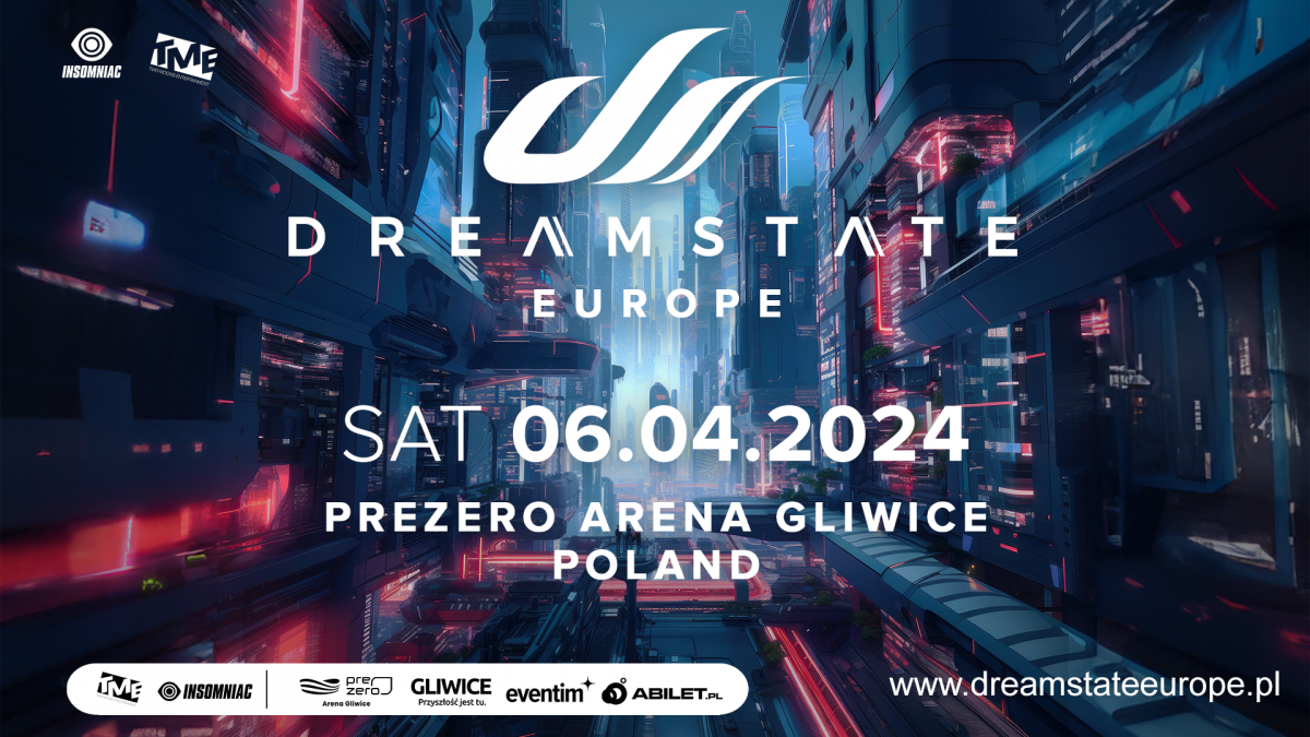 Dreamstate Europe 2024 GAMA Gliwicka Aplikacja Miejskich Aktywności