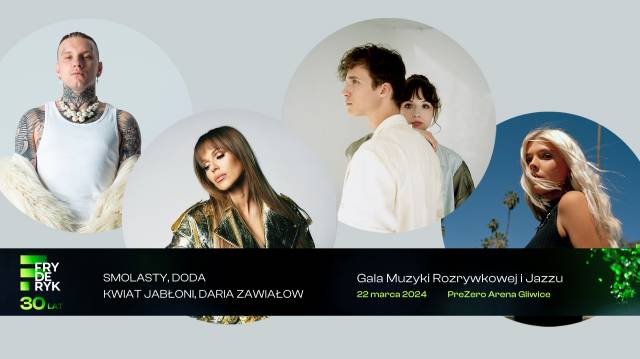 Fryderyk Festiwal 2024 – 30. jubileuszowa Gala Muzyki Rozrywkowej i Jazzu