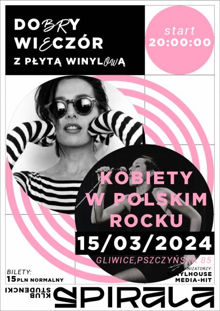 Dobry Wieczór z Płytą Winylową - Kobiety w polskim rocku