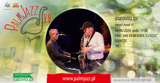 PAUL VAN KEMENADE 'CLASSIC' QUINTET (NL) - PalmJazz Festival