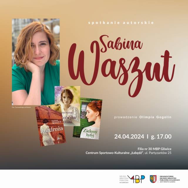 Sabina Waszut - spotkanie autorskie 