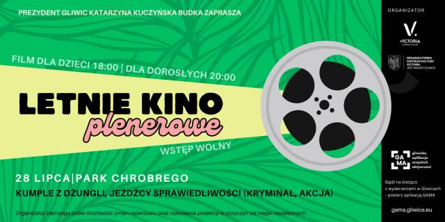 Letnie Kino Plenerowe 2024 | 29 lipca | Park Chrobrego