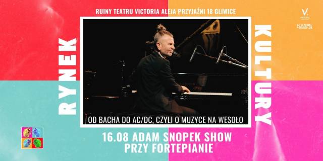 RYNEK KULTURY | Adam Snopek Show przy fortepianie – Od Bacha do AC/CD, czyli o muzyce na wesoło