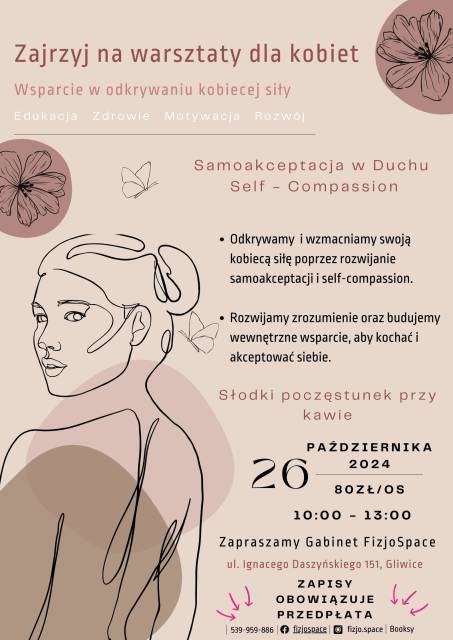 Wsparcie w odkrywaniu kobiecej siły: Samoakceptacja w Duchu Self-Compassion