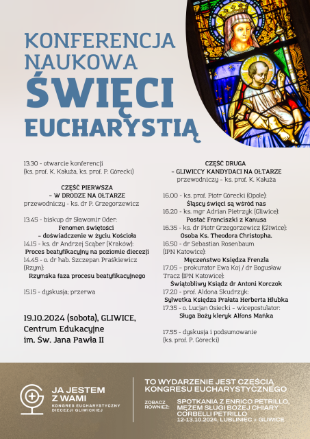 KONFERENCJA NAUKOWA „ŚWIĘCI EUCHARYSTIĄ”