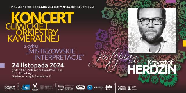 MISTRZOWSKIE INTERPRETACJE | koncert Gliwickiej Orkiestry Kameralnej | gość specjalny: Krzysztof Herdzin