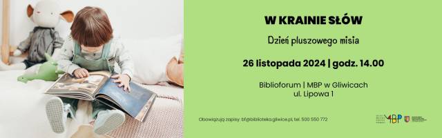 W krainie słów – Dzień pluszowego misia