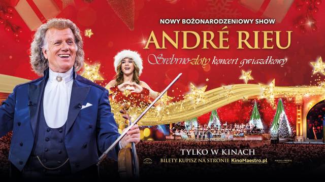 André Rieu. Srebrno-złoty koncert gwiazdkowy | retransmisja