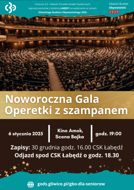 Noworoczna gala operetki I ŁABĘDY I GBO 2025