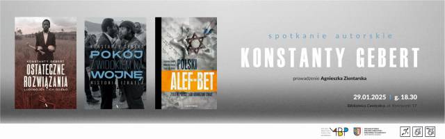 Konstanty Gebert – Spotkanie autorskie