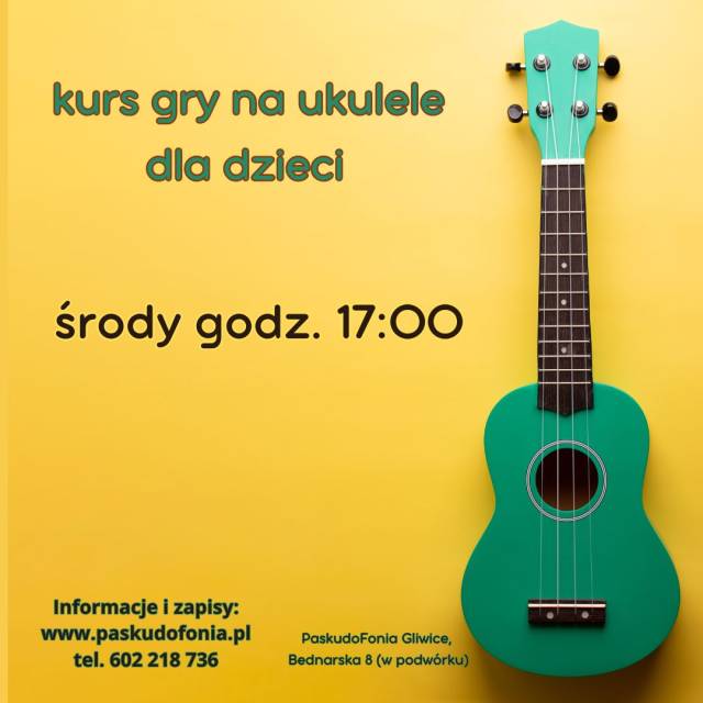 Zimowy kurs gry na ukulele dla dzieci i młodzieży