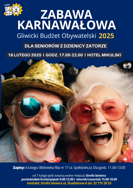 Zabawa karnawałowa I Seniorzy Zatorze 18.02  I GBO 2025