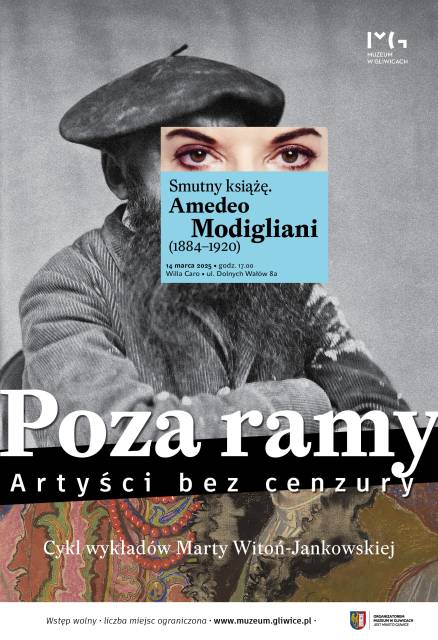 Poza ramy. Artyści bez cenzury. Wykład: „Smutny książę. Amedeo Modigliani (1884-1920)”