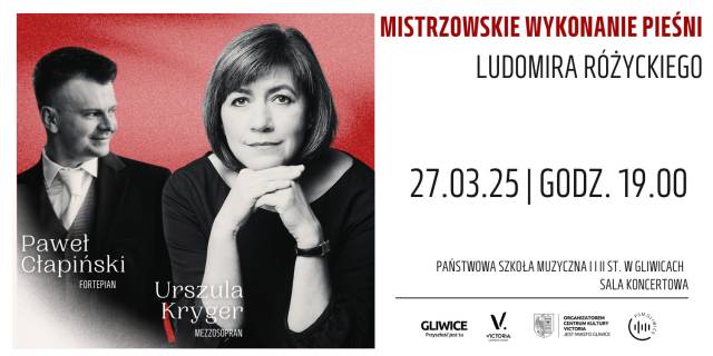 Mistrzowskie wykonanie pieśni Ludomira Różyckiego
