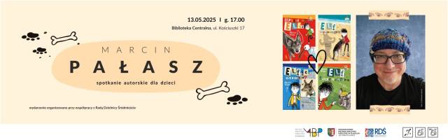 Marcin Pałasz – spotkanie autorskie dla dzieci
