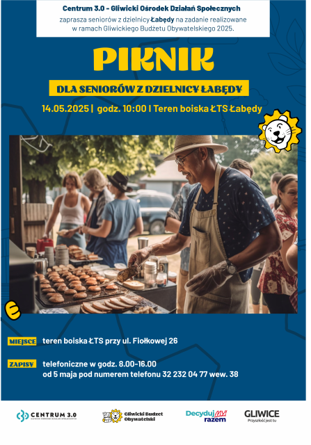 Piknik dla seniorów I Dzielnica Łabędy I GBO 2025