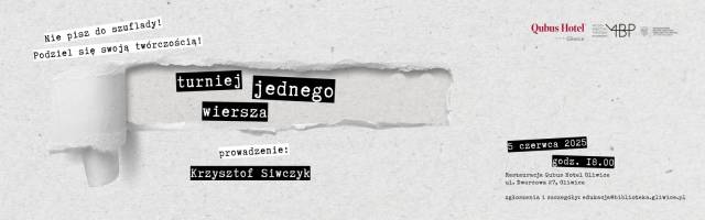 Turniej jednego wiersza