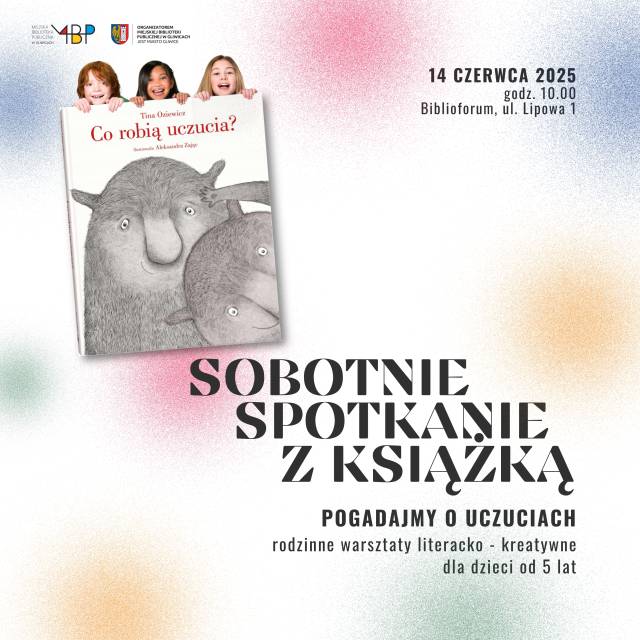 Sobotnie Spotkanie z Książką. Pogadajmy o uczuciach