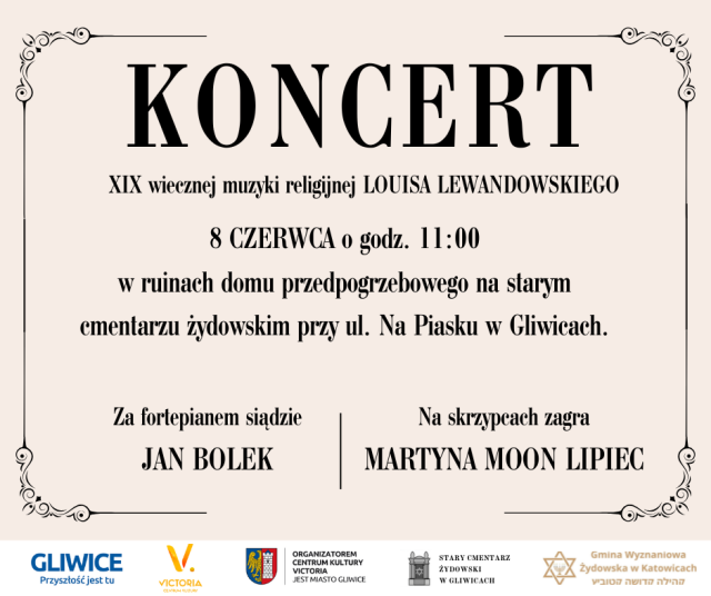 Koncert muzyki religijnej Louisa Lewandowskiego