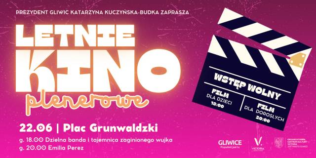 Letnie Kino Plenerowe 2025 | 22.06 | Plac Grunwaldzki