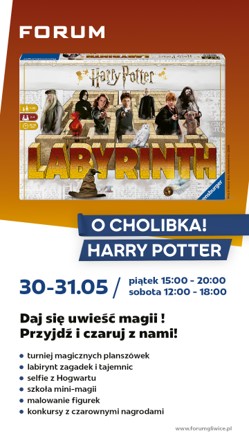 Poczuj się jak Harry Potter - magiczny Dzień Dziecka w CH FORUM