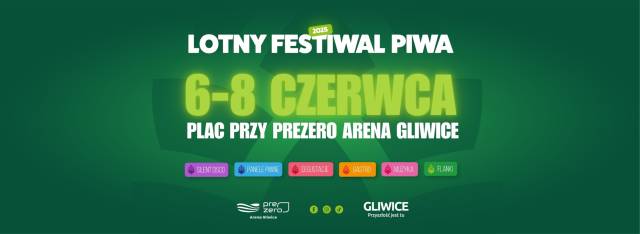 Lotny Festiwal Piwa w Gliwicach