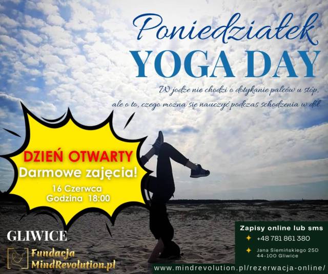 Dzień zdrowia z JOGĄ - Fundacja Mind Revolution 