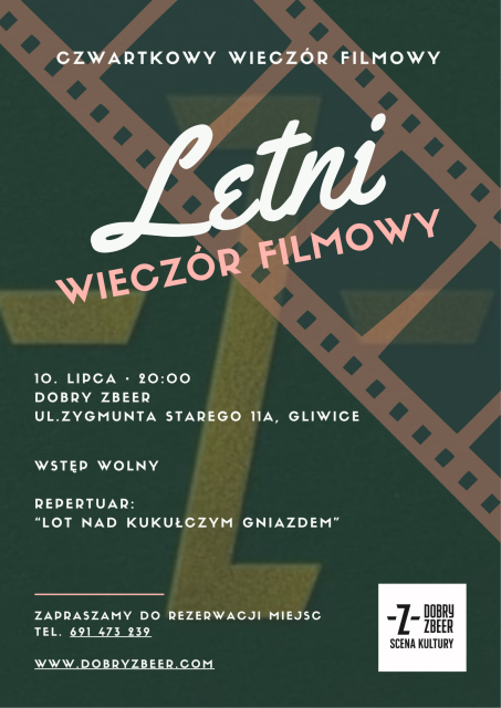 Czwartkowy Letni Wieczór Filmowy w Dobrym Zbeerze (Lot nad kukułczym gniazdem)